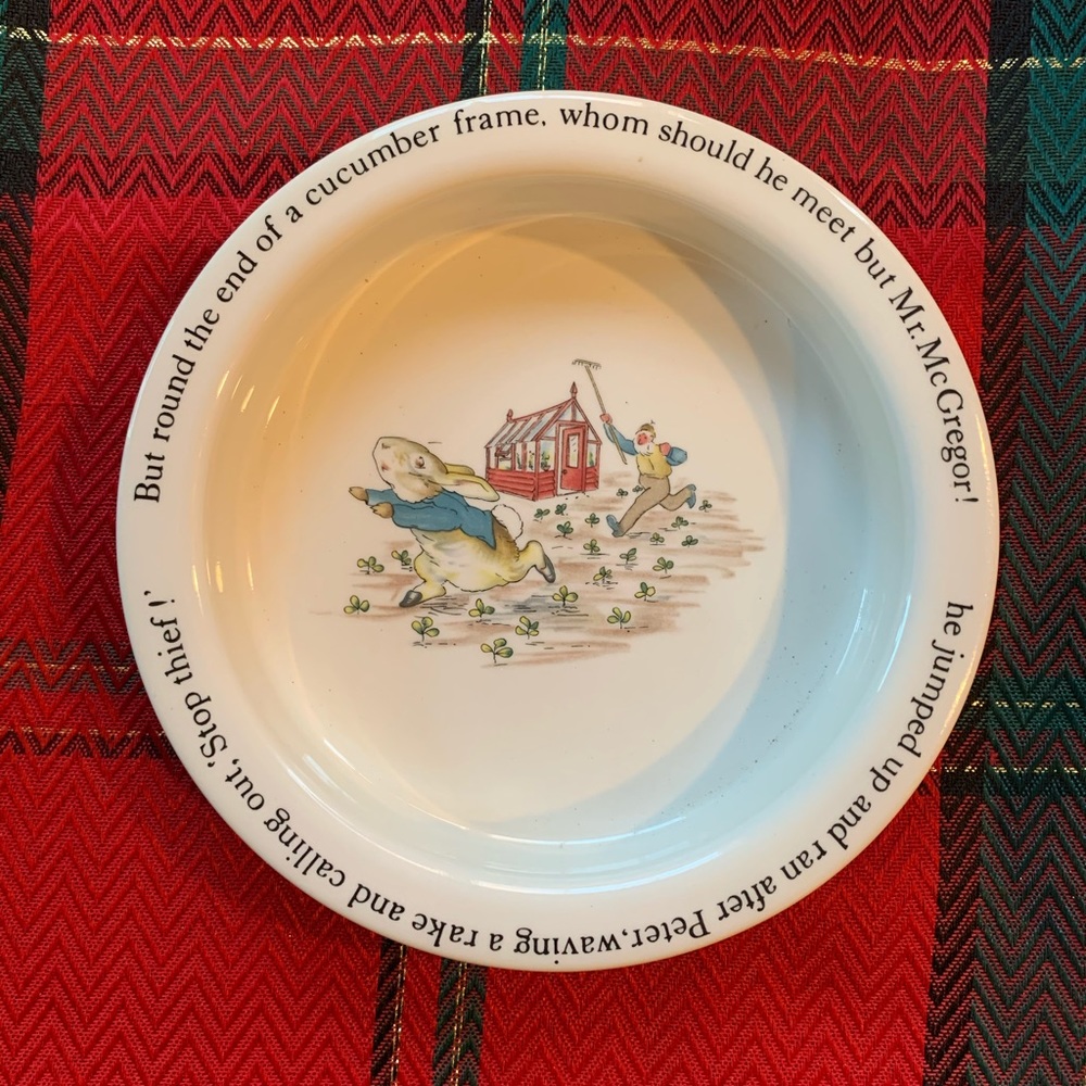 Peter Rabbit Wedgwood Cereal bowl
